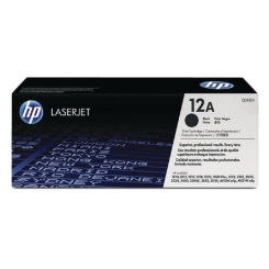 HP 12A Black Laserjet Toner Cartridge Q2612A