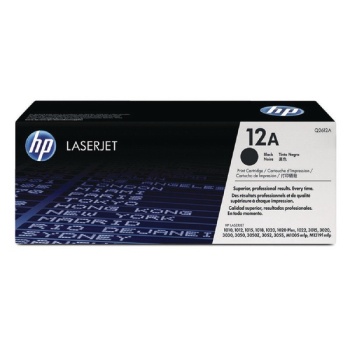HP 12A Black Laserjet Toner Cartridge Q2612A HP 12A Black Laserjet Toner Cartridge Q2612A