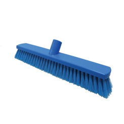 380mm Soft Sweeping Brush Blue - Pack of 12