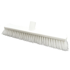 380mm Soft Sweeping Brush White - Pack of 12