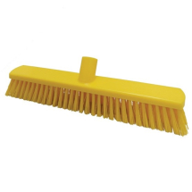 380mm Stiff Sweeping Brush Yellow - Pack of 12