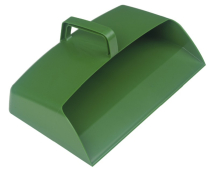 180x300 Encl P/Plastc Dustpan GREEN (Pack of 6)