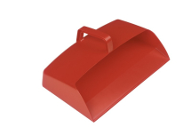 180x300 Encl P/Plastc Dustpan RED (Pack of 6)