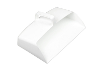 180x300 Encl P/Plastc Dustpan WHITE (Pack of 6)