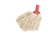 200g Twine mop coloured socket RED (Pack of 10)