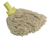200g Twine mop coloured socket YELLOW (Pack of 10)