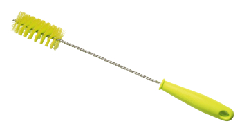 435mm Twisted S/S Tube Brush Med/Stiff YELLOW (Pack of 5) 435mm Twisted S/S Tube Brush Med/Stiff YELLOW (Pack of 5)