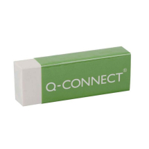 Q-Connect White PVC Eraser (20 Pack)