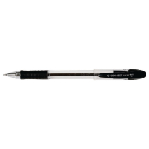 Q-Connect Delta Ballpoint Black Pen (Pack of 12) Q-Connect Delta Ballpoint Black Pen (Pack of 12)
