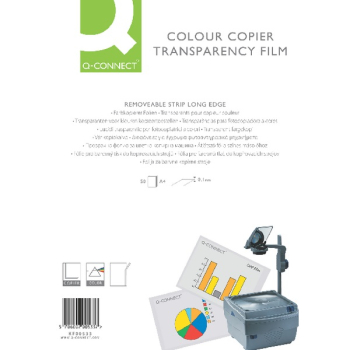 Q-Connect Laser Copier OHP Film (Pack of 50)