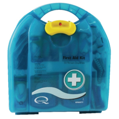 Q-Connect 50 Person Wall-Mountable First Aid Kit