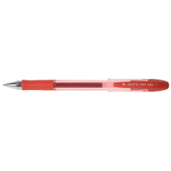 Q-Connect Red Quick Dry Gel Pen (Pack of 12)