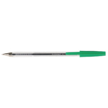 Q-Connect Medium Green Ballpoint Pen (Pack of 50)
