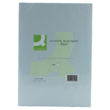 Q-Connect Blue Coloured A4 Copier Paper 80gsm Ream (Pack of 500) - KF01094