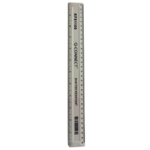 Q-Connect White Shatterproof Ruler 300mm (Pack of 10)