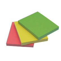 Q-Connect Repositionable 38 x 51mm Neon Quick Notes (Pack of 3)