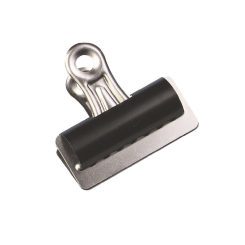 Q-Connect 25mm Black Grip Clip (Pack of 10)
