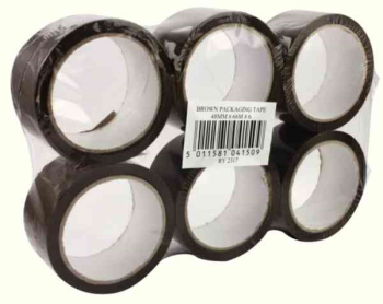 Q-Connect Polypropylene Packaging Tape 50mm x 66m Clear (Pack of 6) Q-Connect Polypropylene Packaging Tape 50mm x 66m Clear (Pack of 6)