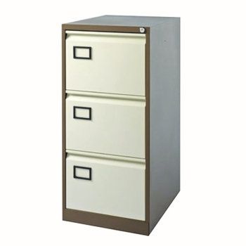 Jemini Coffee/Cream 3 Drawer Filing Cabinet Jemini Coffee/Cream 3 Drawer Filing Cabinet