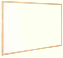 Q-Connect Wooden Frame Whiteboard 600x900mm
