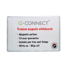 Q-Connect Magnetic Drywipe Board 900x600mm