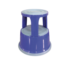 Q CONNECT Metal Step Stool Blue Q CONNECT Metal Step Stool Blue