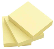 Q-Connect Repositionable 51 x 76mm Yellow Quick Notes (Pack of 12)