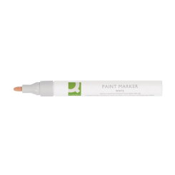 Q-Connect White Paint Marker Pen (Pack of 10)