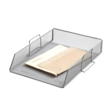 Q-Connect Stackable Letter Tray Silver
