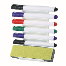 Q-Connect Whiteboard Pen and Eraser Holder