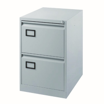 Jemini Grey 2 Drawer Filing Cabinet
