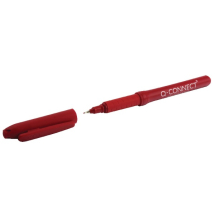 Q-Connect Fineliner Pen 0.4mm Red (Pack of 10) Q-Connect Fineliner Pen 0.4mm Red (Pack of 10)