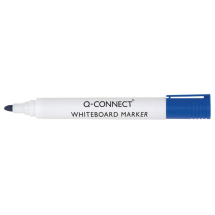 Q-Connect Blue Drywipe Marker Pen (Pack of 10)