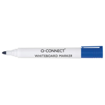 Q-Connect Blue Drywipe Marker Pen (Pack of 10) Q-Connect Blue Drywipe Marker Pen (Pack of 10)