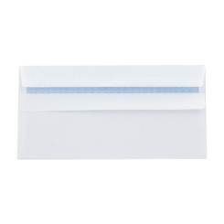 Q-Connect DL Envelopes 100gsm Self Seal Recycled White (Pack of 500) KF3504