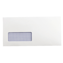 Q-Connect DL Window Envelopes 100gsm Self Seal Recycled White (Pack of 500) KF3505