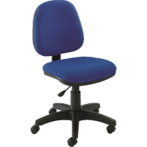 Jemini Medium Back Operator Blue Chair