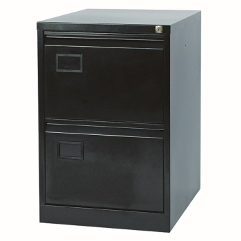 Jemini 2 Drawer Black Filing Cabinet Jemini 2 Drawer Black Filing Cabinet