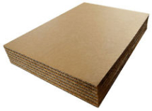 Plain Cardboard Layer Pad 600mm x 150mm 125T/125T/BC Plain Cardboard Layer Pad 600mm x 150mm 125T/125T/BC