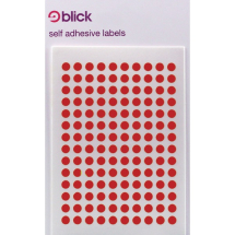 Blick Red Coloured Labels in Bags (Pack of 19600) RS00135