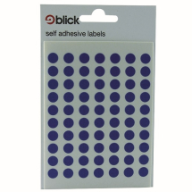 Blick Blue Coloured Labels in Bags (Pack of 20) RS00205