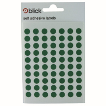 Blick Green Coloured Labels in Bags (Pack of 20) RS00265