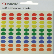 Blick Assorted Coloured Labels in Bags (Pack of 20) RS00365