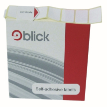 Blick White Labels in Dispensers 24x37mm (Pack of 640) RS00871