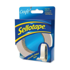 Sellotape Double Sided Tape 50mm x 33m (Pack of 3)