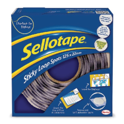 Sellotape Sticky Loop Spots (Pack of 125)