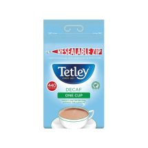 Tetley One Cup Decaffeinated Tea Bags (Pack of 440)