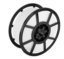 Polypropylene Strapping WHITE 12mm x 2000m on plastic reel Polypropylene Strapping WHITE 12mm x 2000m on plastic reel