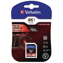 Verbatim Secure Digital High Capacity Memory Card SDHC 32GB