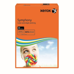 Xerox Symphony A4 Paper 80gsm Deep Tints Orange Ream (Pack of 500)